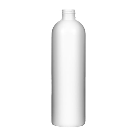 12 oz Imperial HDPE Bottles - White - Plastic Bottle | General Bottle Supply