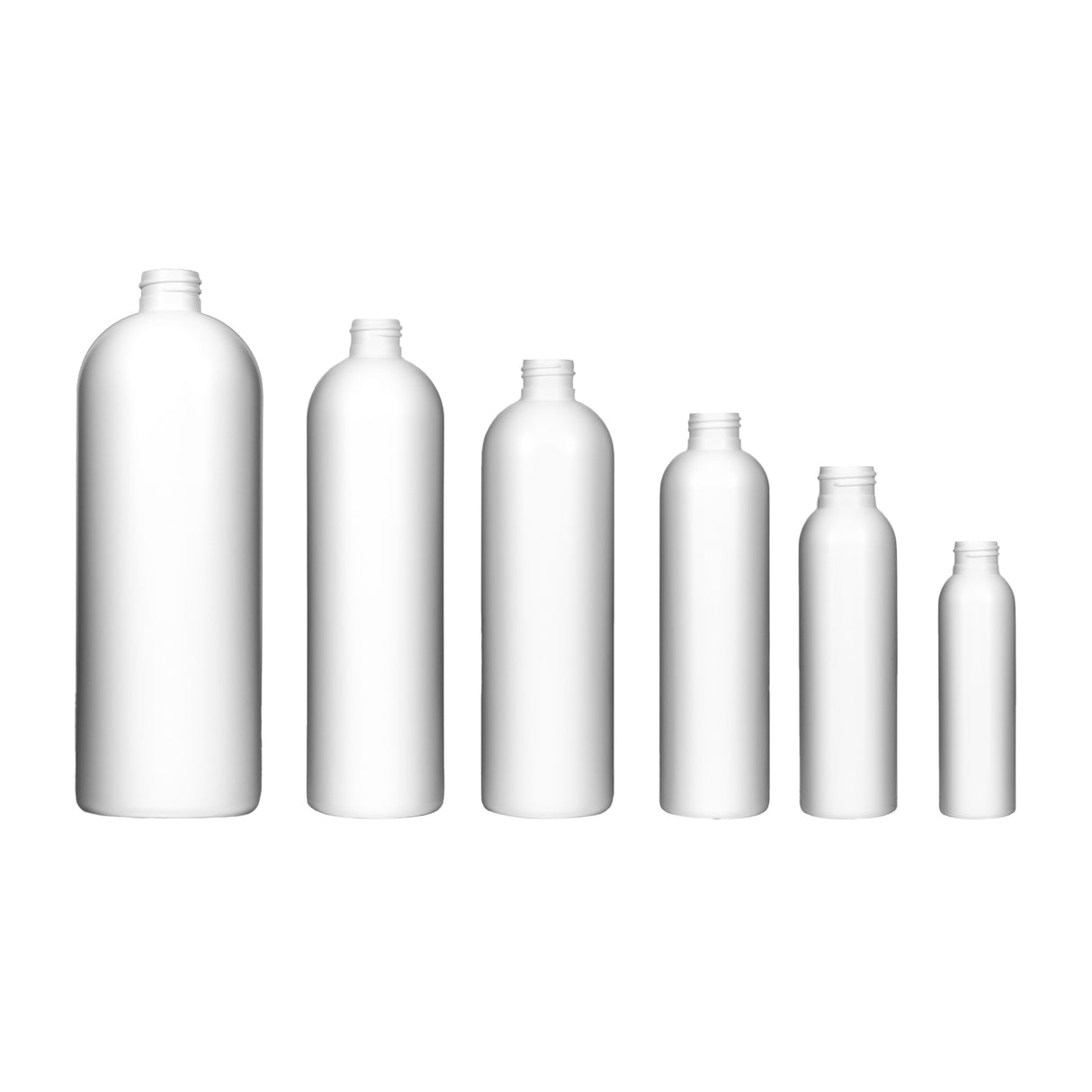 16 oz Imperial HDPE Bottles - White - Plastic Bottle | General Bottle Supply