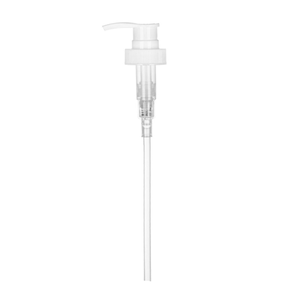 Imported Rib Lotion Pump Lock Down - White (28/400) - Dispensing Caps | General Bottle Supply