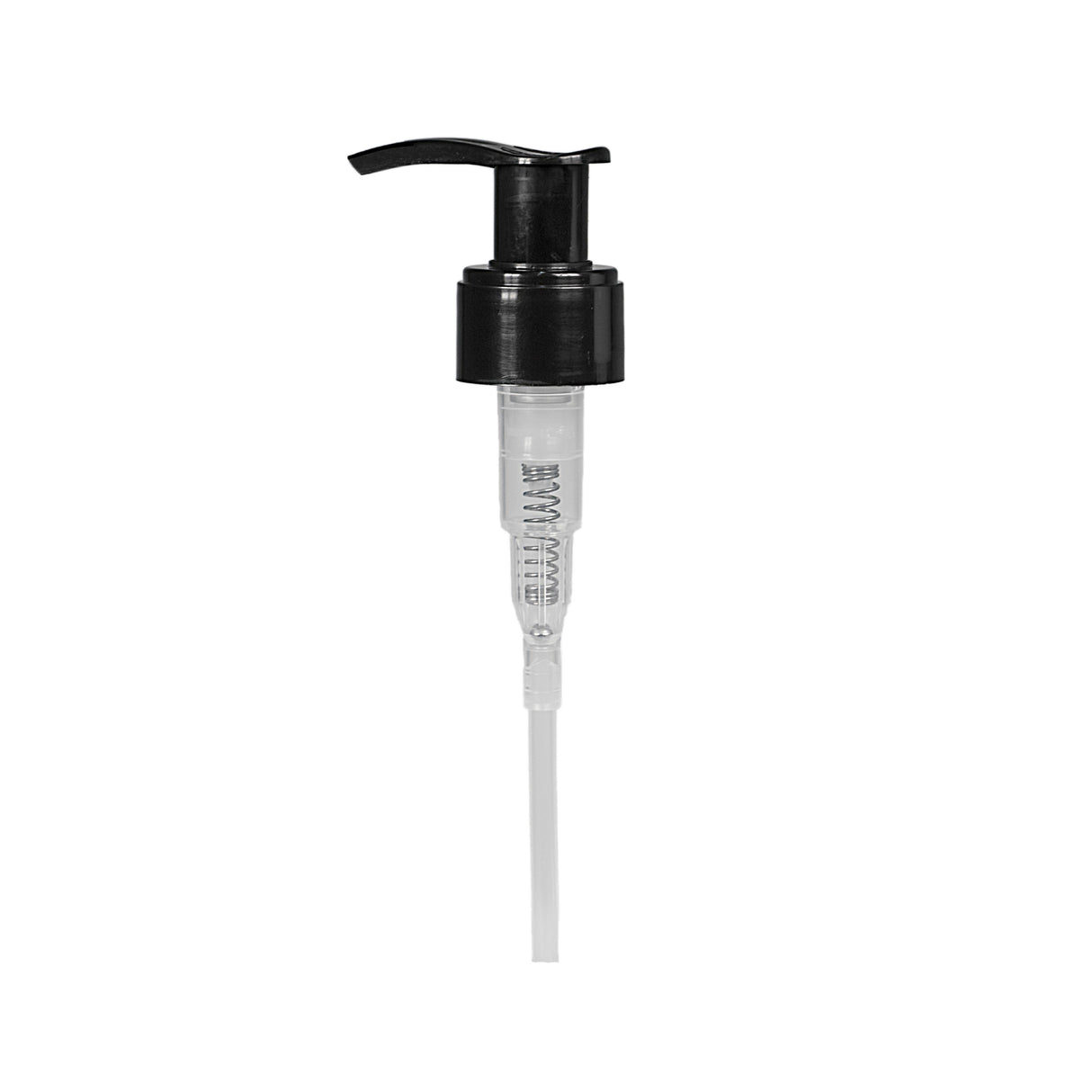 Imported Smooth Lotion Pump - Black (24/410) - Dispensing Caps | General Bottle Supply