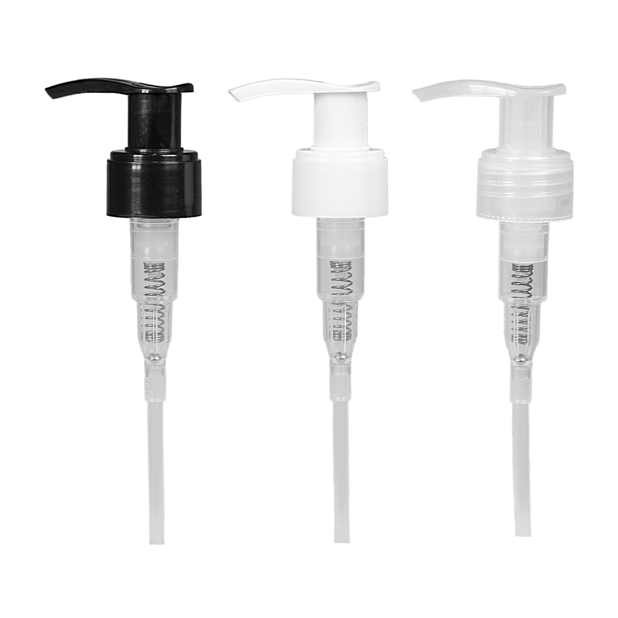 Imported Smooth Lotion Pump - Black (24/410) - Dispensing Caps | General Bottle Supply