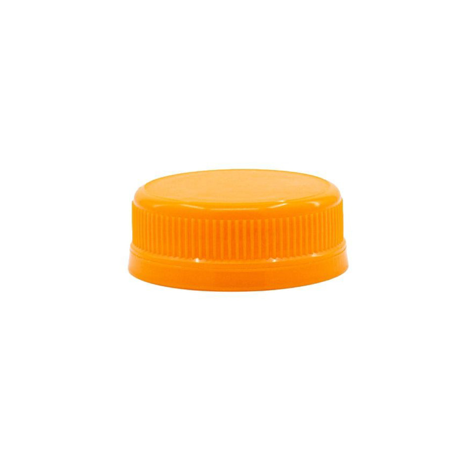 Juice or Dairy Caps - Orange (38mm) - Assorted Caps | General Bottle Supply