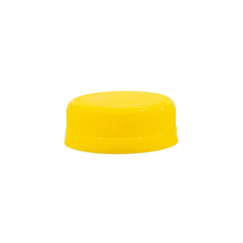 Juice or Dairy Caps - Yellow (38mm) - Assorted Caps | General Bottle Supply