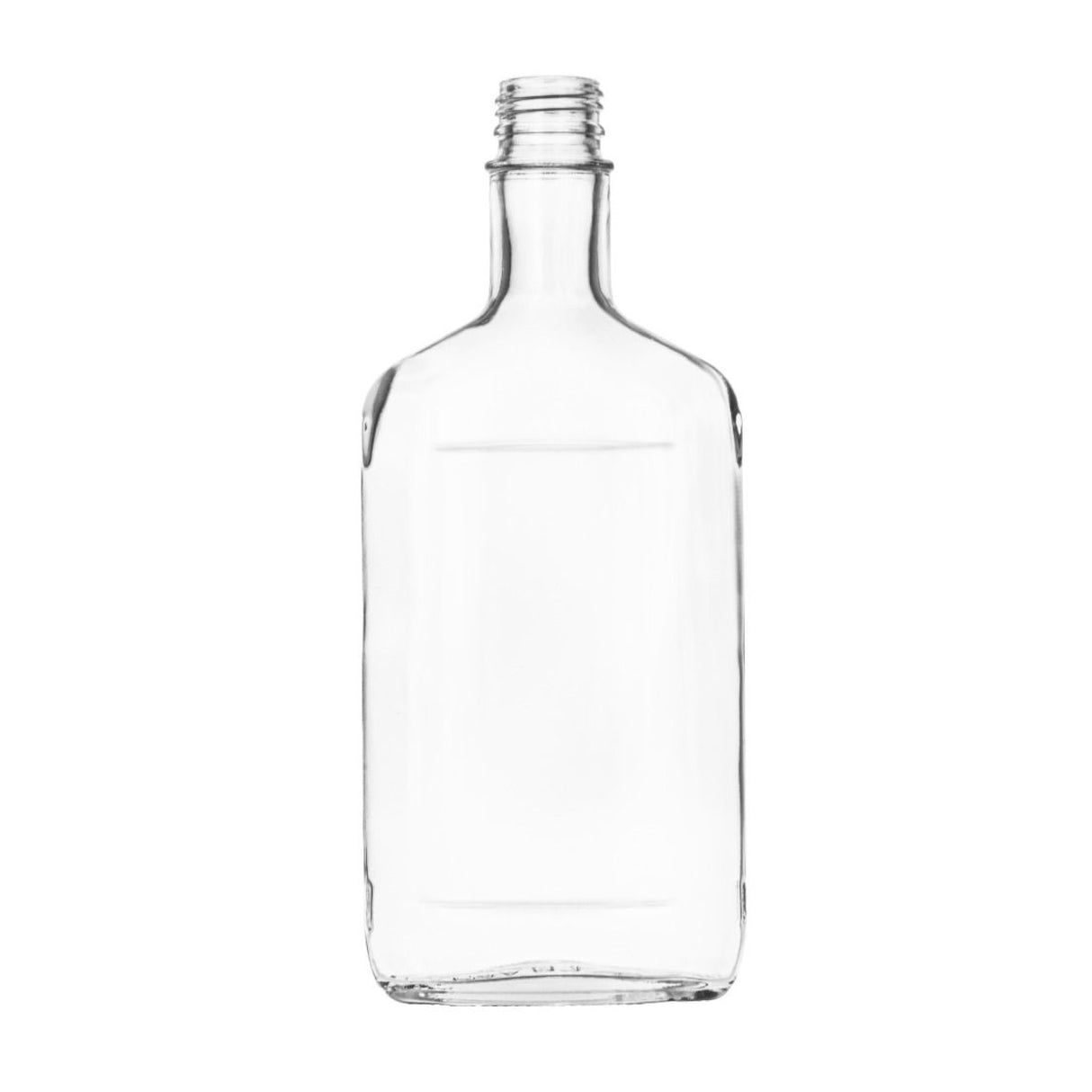 375 ml Large Flask Bottle - Glass Bottle | General Bottle Supply