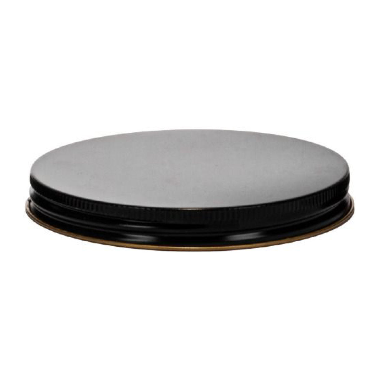Metal Caps with Plastisol Liner - Continuous Thread - Black (63/400) - Assorted Caps | General Bottle Supply