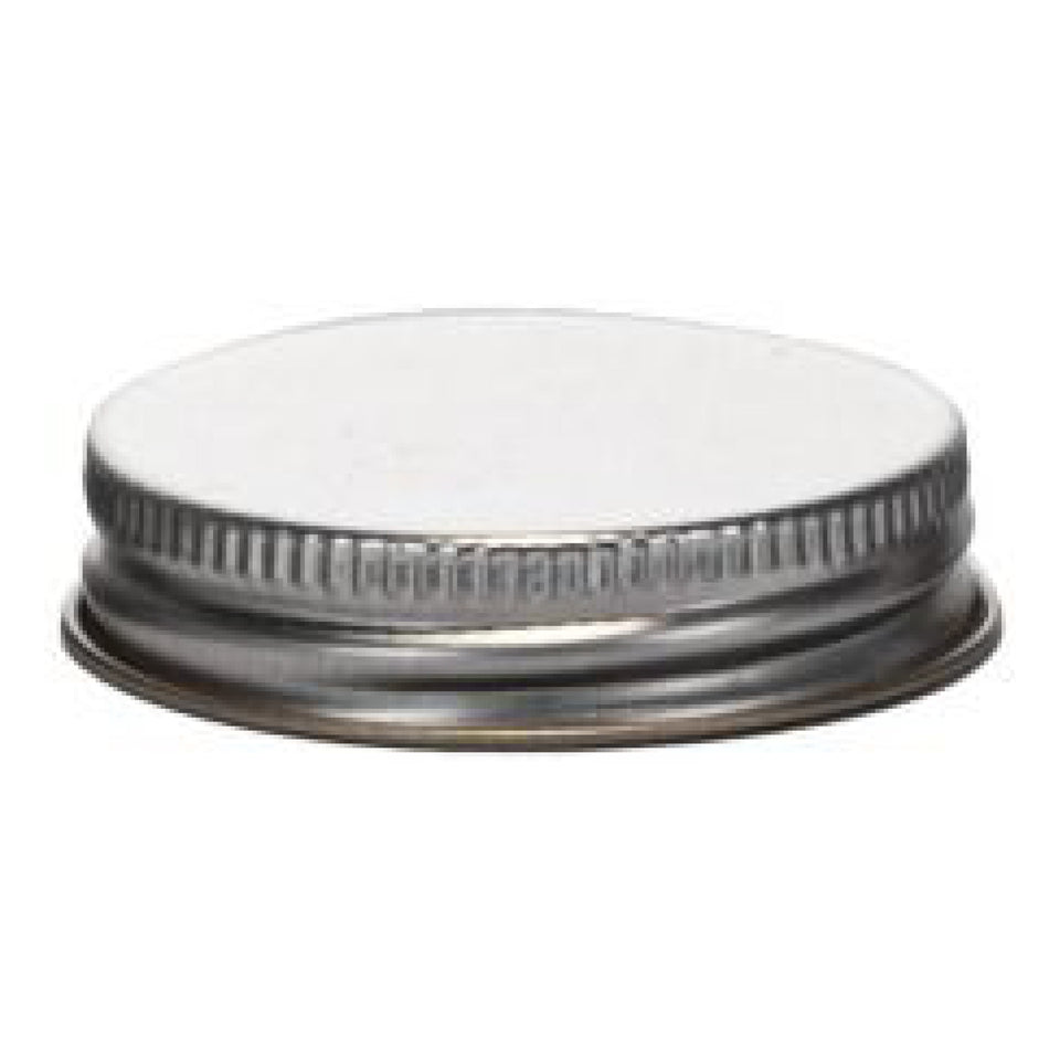 Metal Caps with Plastisol Liner - Continuous Thread - Silver (58/400) - Assorted Caps | General Bottle Supply