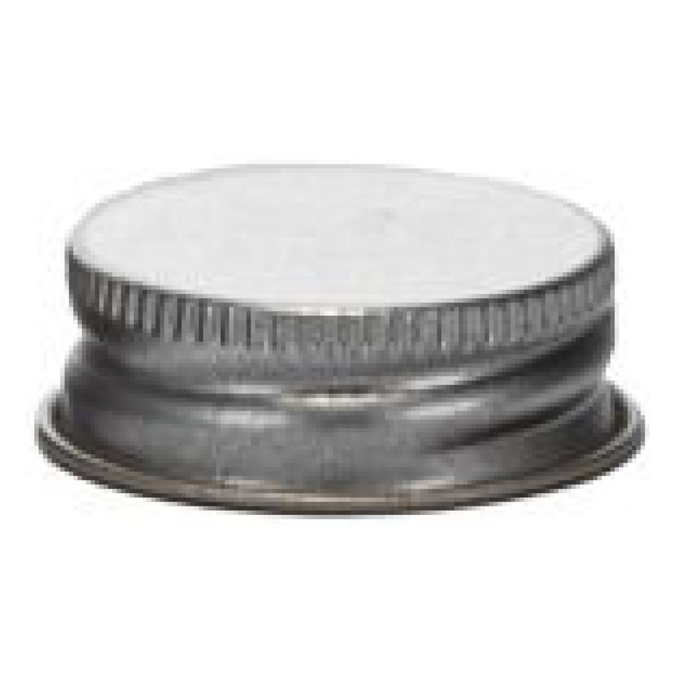 Metal Caps with Plastisol Liner - Continuous Thread - Silver (43/400) - Assorted Caps | General Bottle Supply