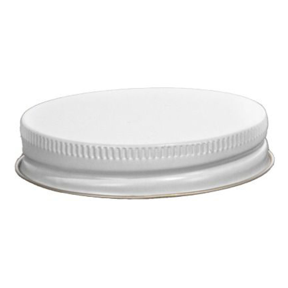 Metal Caps with Plastisol Liner - Continuous Thread - White (89/400) - Assorted Caps | General Bottle Supply