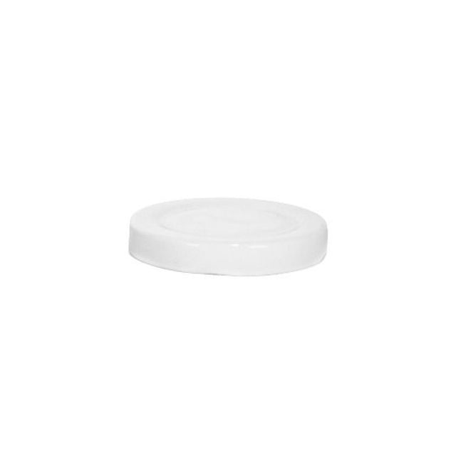 Metal Caps with Plastisol Liner - Lug Twist - White (38 Lug) - Assorted Caps | General Bottle Supply