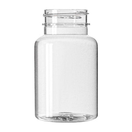 150 cc PET Round Packer - Clear - Plastic Bottle | General Bottle Supply