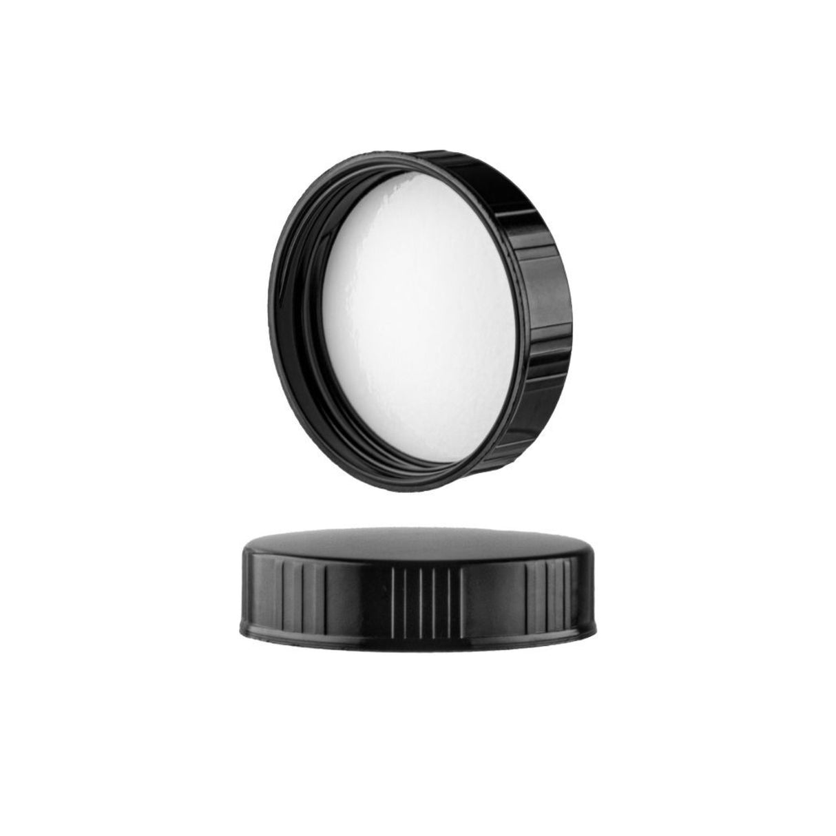 Phenolic Ribbed Cap with Paper Vinyl Liner (43/400) - Assorted Caps | General Bottle Supply