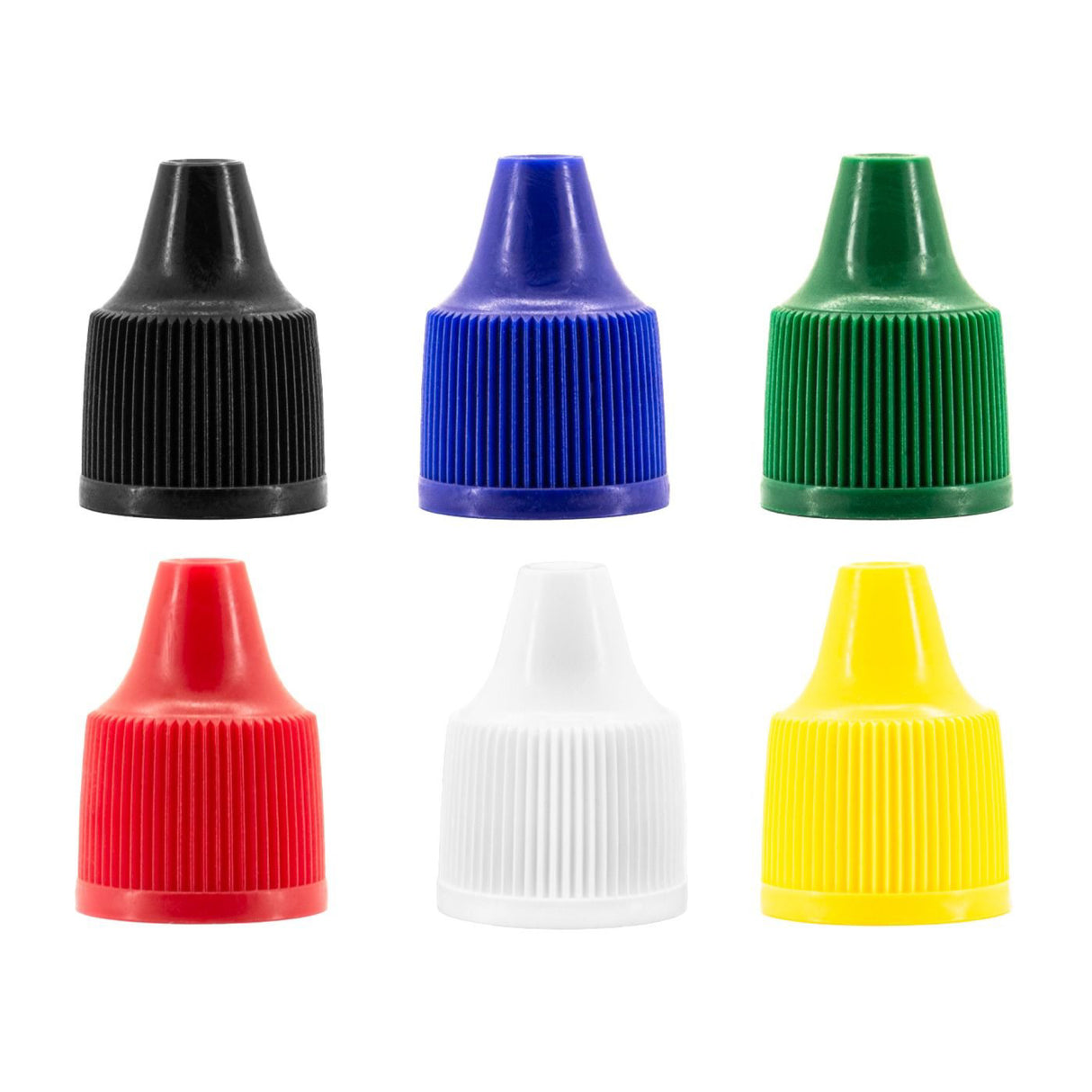 Plastic Dropper Caps - Blue (15/415) - Dispensing Caps | General Bottle Supply