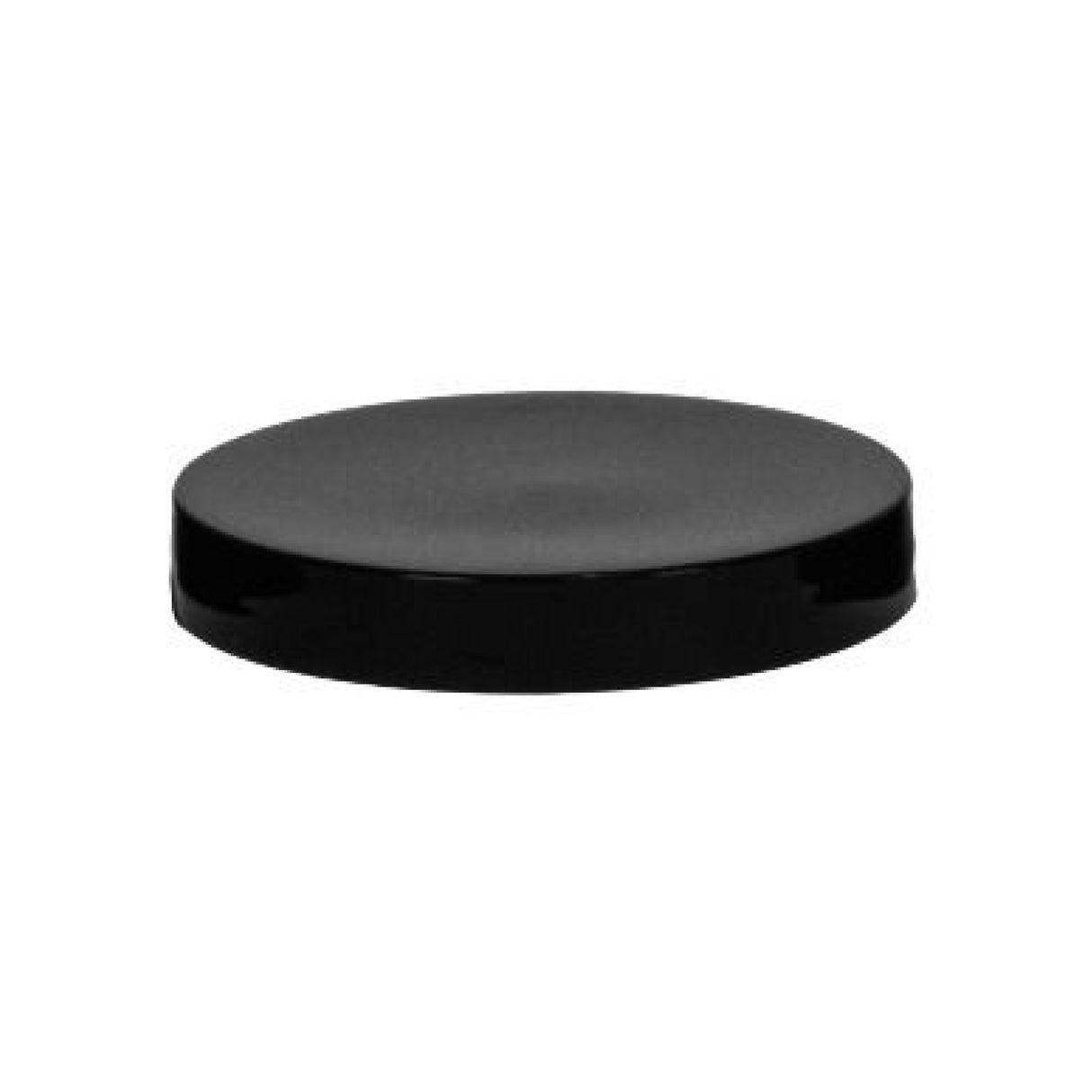 Plastic Smooth Caps with Foam Liner (F217) - Black (70/400) - Assorted Caps | General Bottle Supply