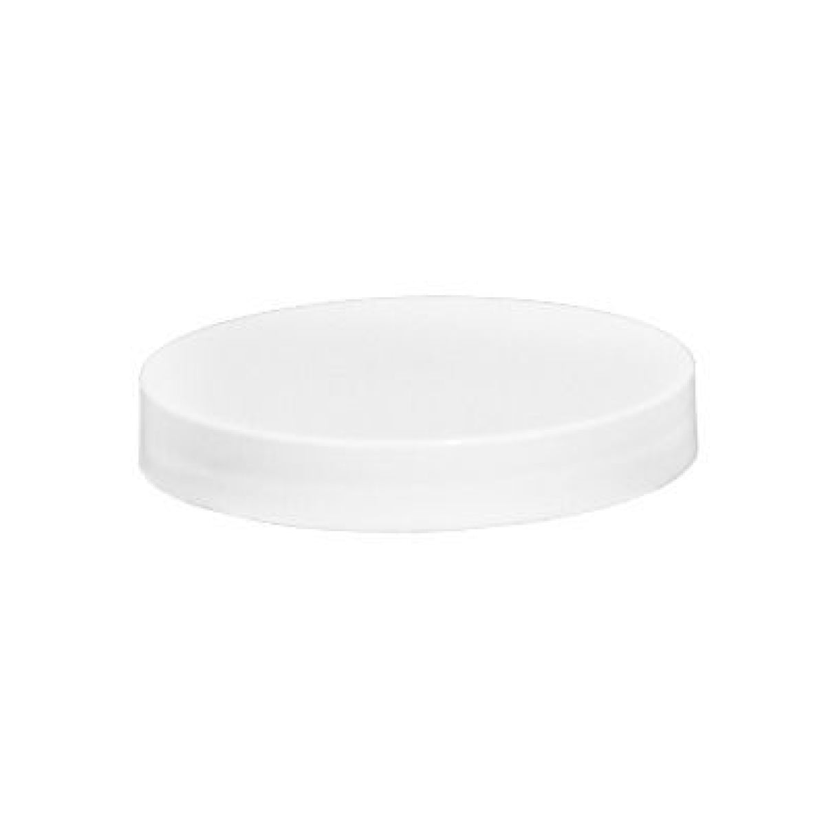 Plastic Smooth Cap with Pressure Sensitive Liner (PS) - White (70/400) - Assorted Caps | General Bottle Supply