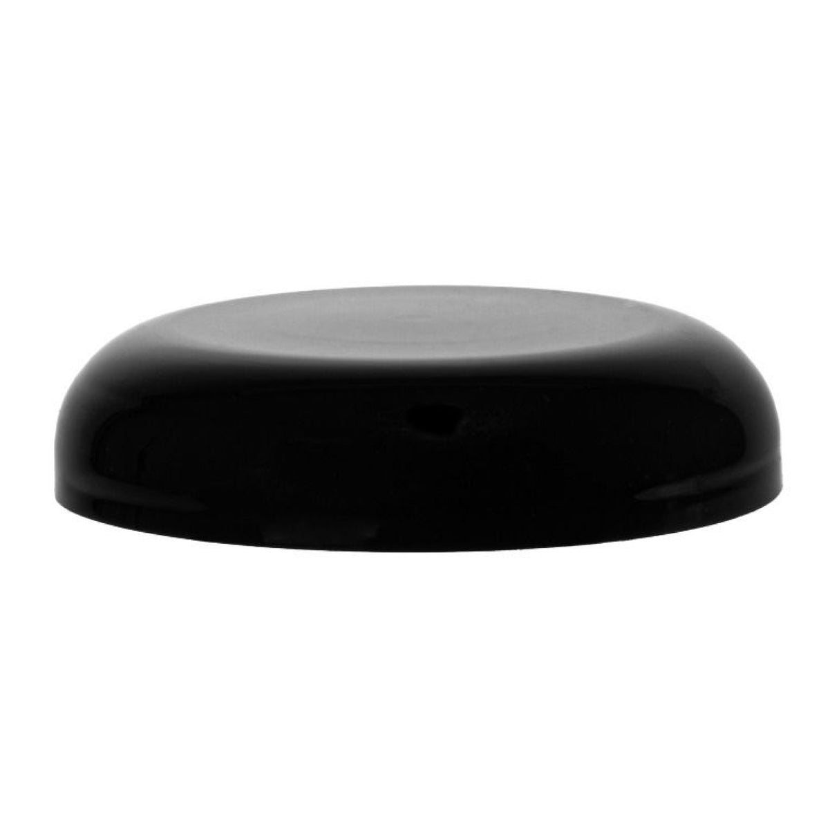 Plastic Smooth Dome Caps Unlined - Black (89/400) - Assorted Caps | General Bottle Supply