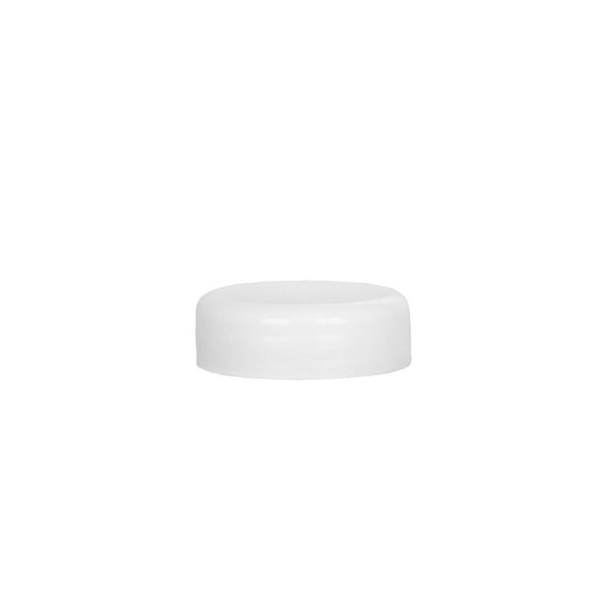 Plastic Smooth Dome Caps Unlined - White (33/400) - Assorted Caps | General Bottle Supply