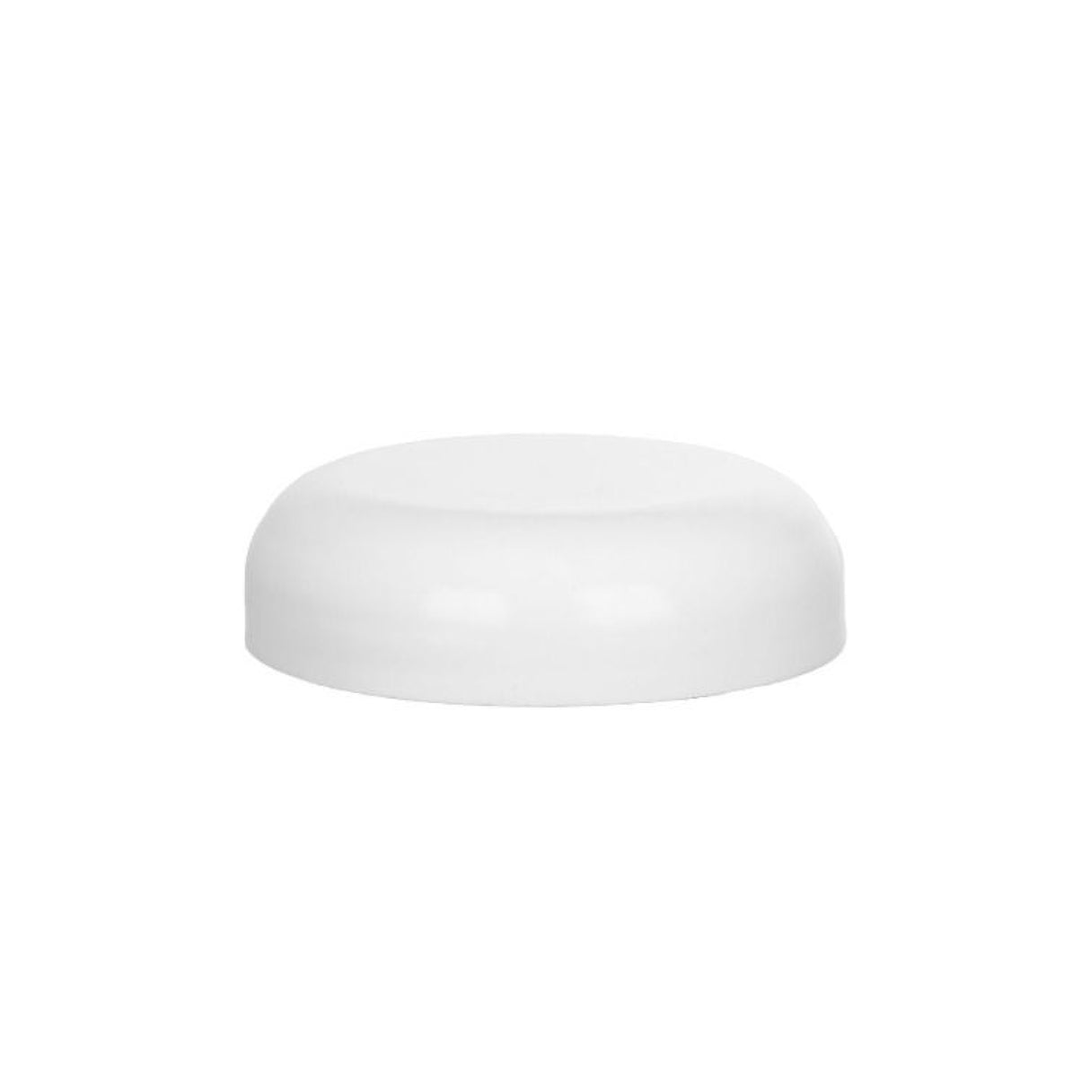 Plastic Smooth Dome Caps Unlined - White (58/400) - Assorted Caps | General Bottle Supply