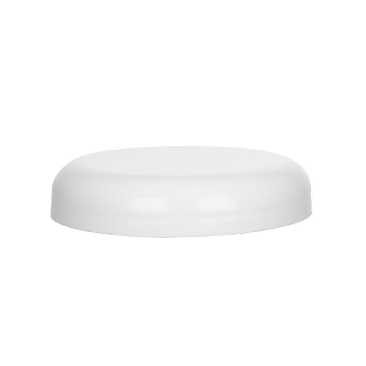 Plastic Smooth Dome Caps Unlined - White (70/400) - Assorted Caps | General Bottle Supply