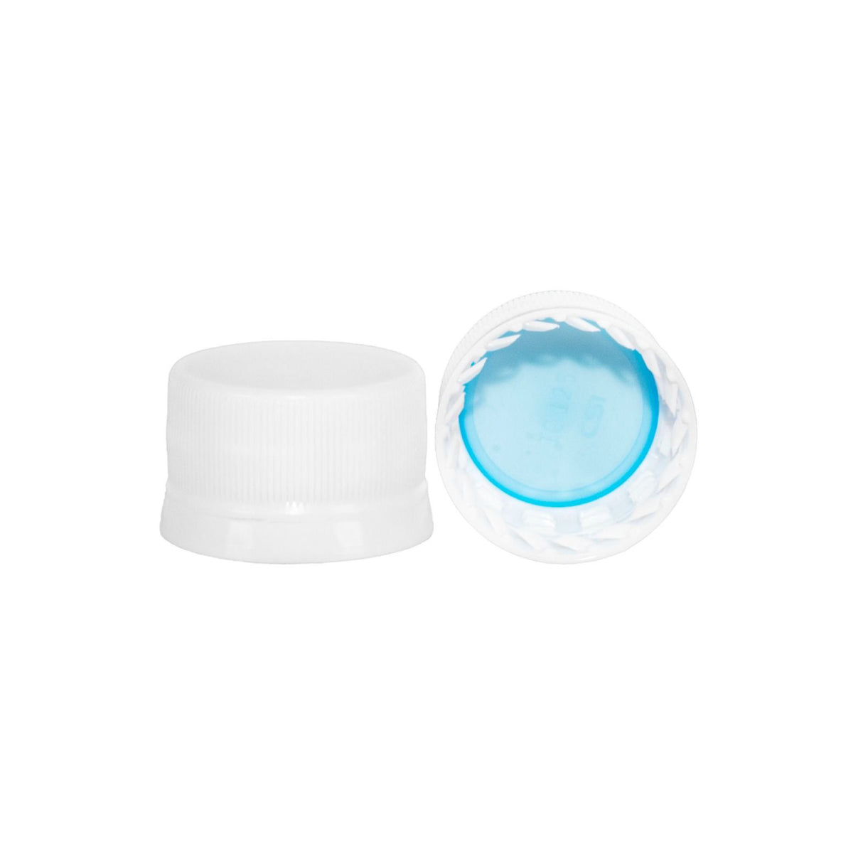 Plastic Tamper Evident Bottle Caps - White (28mm) - Assorted Caps | General Bottle Supply