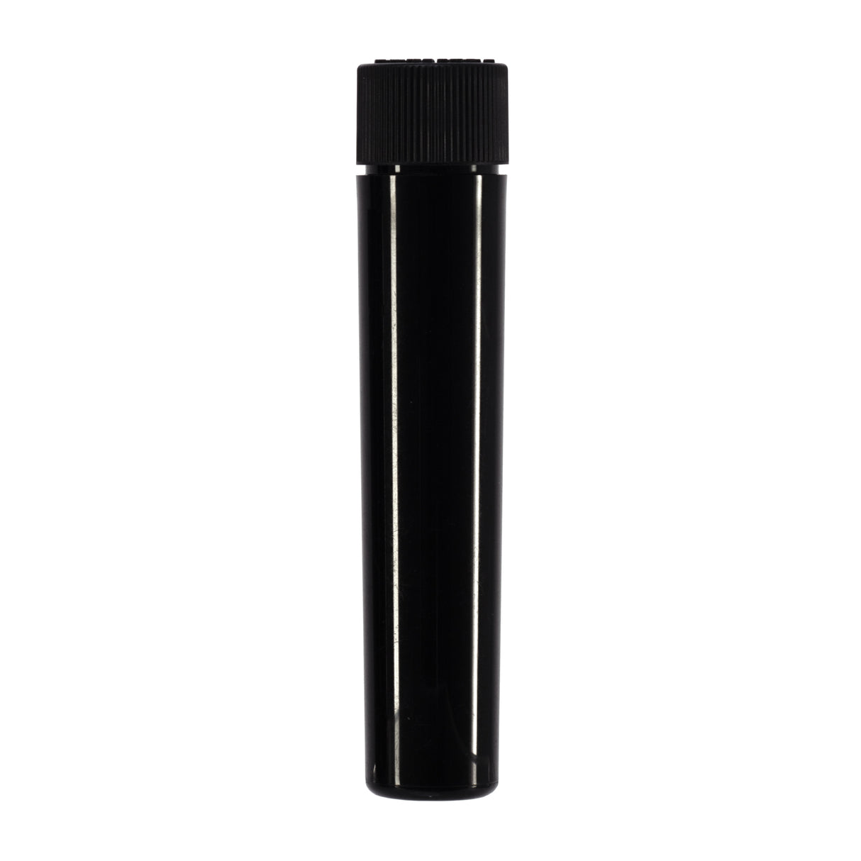 3.3" Tall 10 ml PP Tube (16mm) - Black - Plastic Tube | General Bottle Supply