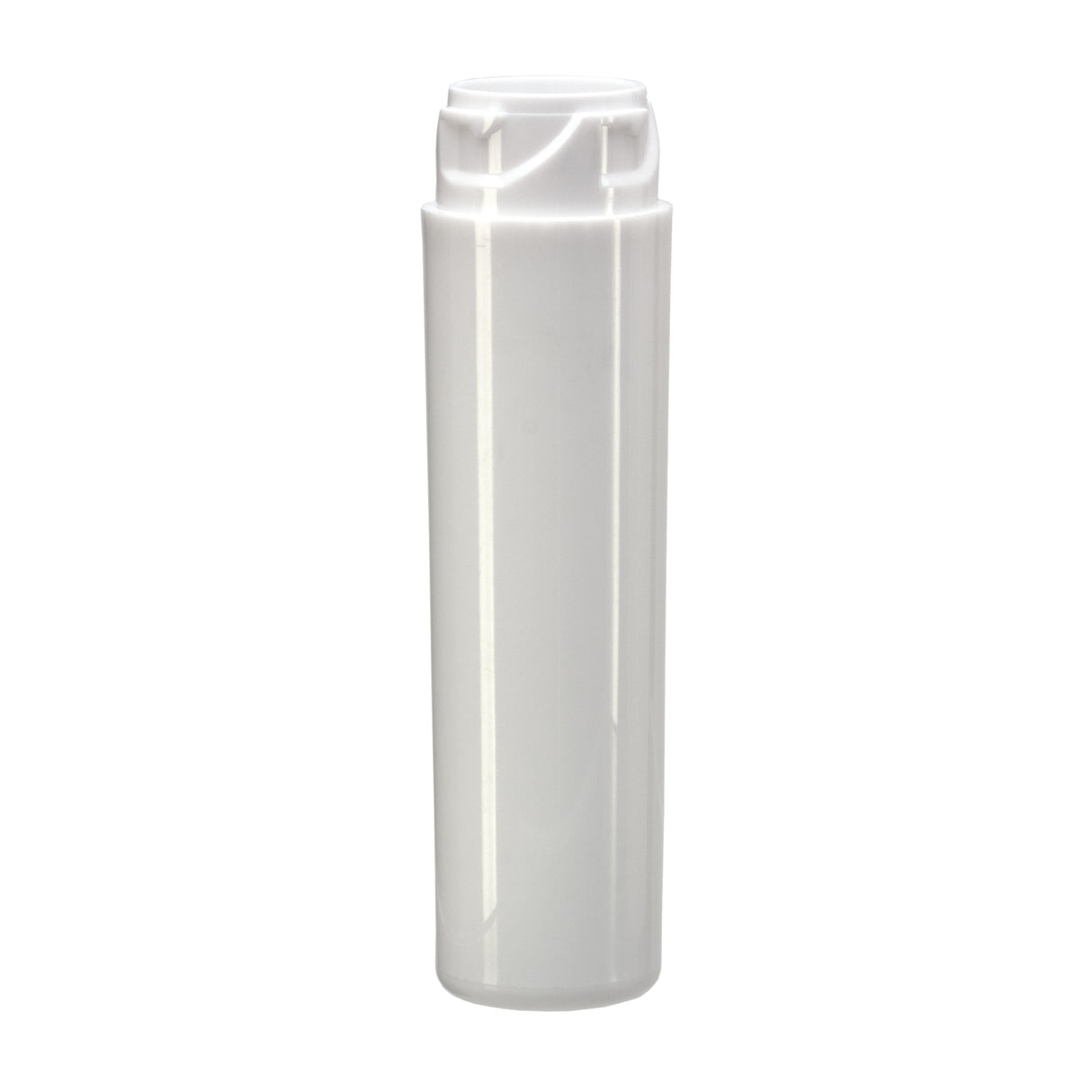 2.7" Tall 8 ml PP Tube (16mm) - White - Plastic Tube | General Bottle Supply