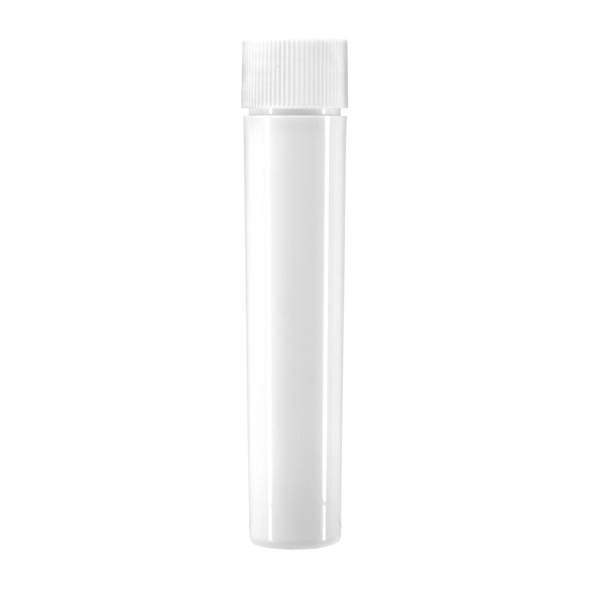 3.3" Tall 10 ml PP Tube (16mm) - White - Plastic Tube | General Bottle Supply