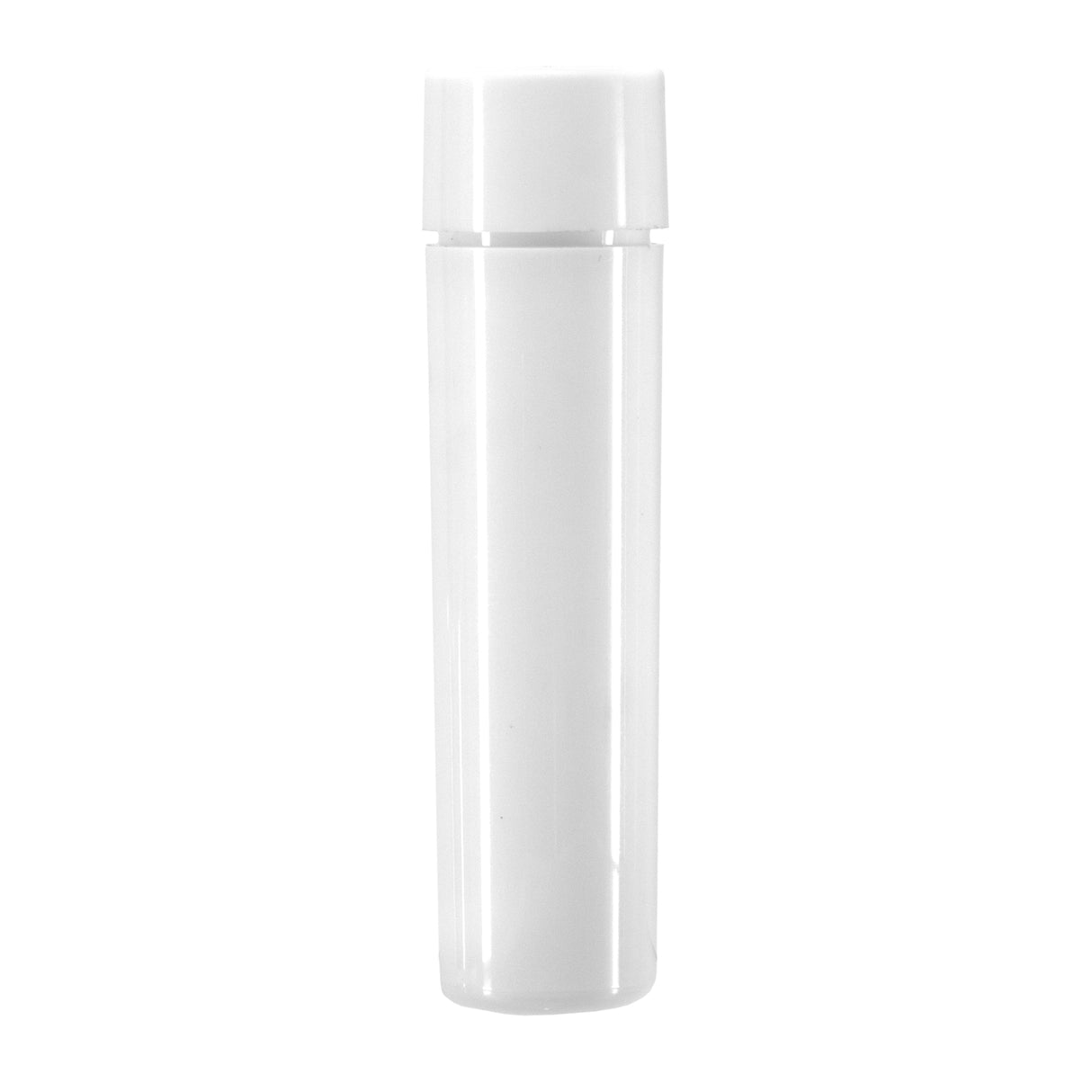 2.7" Tall 8 ml PP Tube (16mm) - White - Plastic Tube | General Bottle Supply