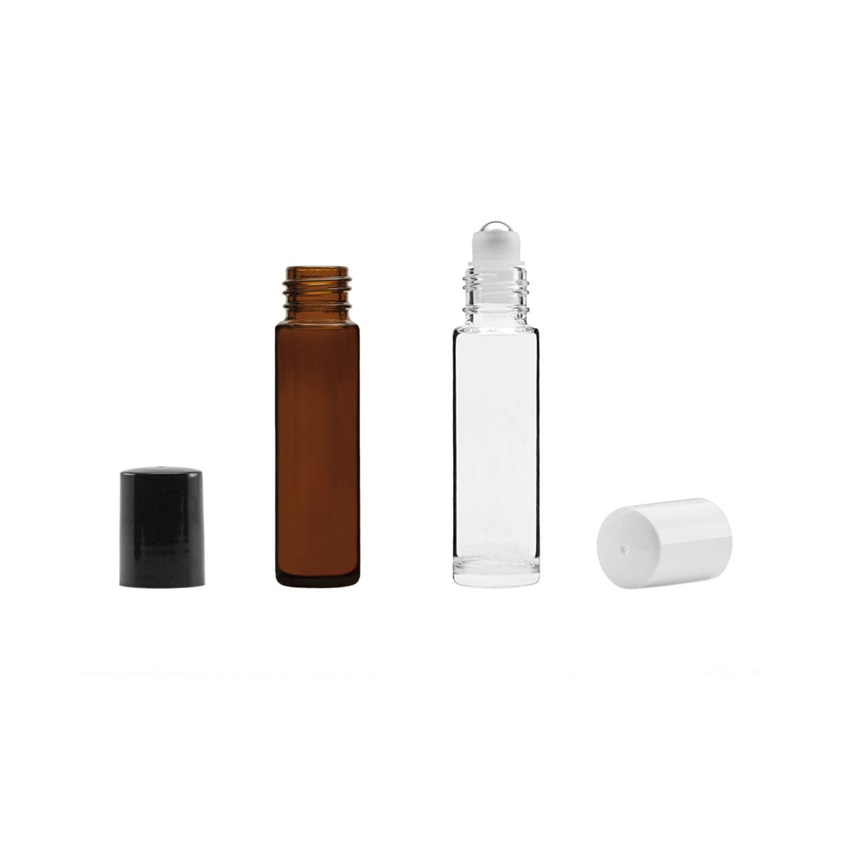 10 ml Glass Roll-On Bottle (Cap Not Included) - Glass Bottle | General Bottle Supply