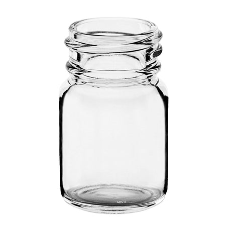 0.5 oz Round Lotion Bottle - Glass Bottle | General Bottle Supply