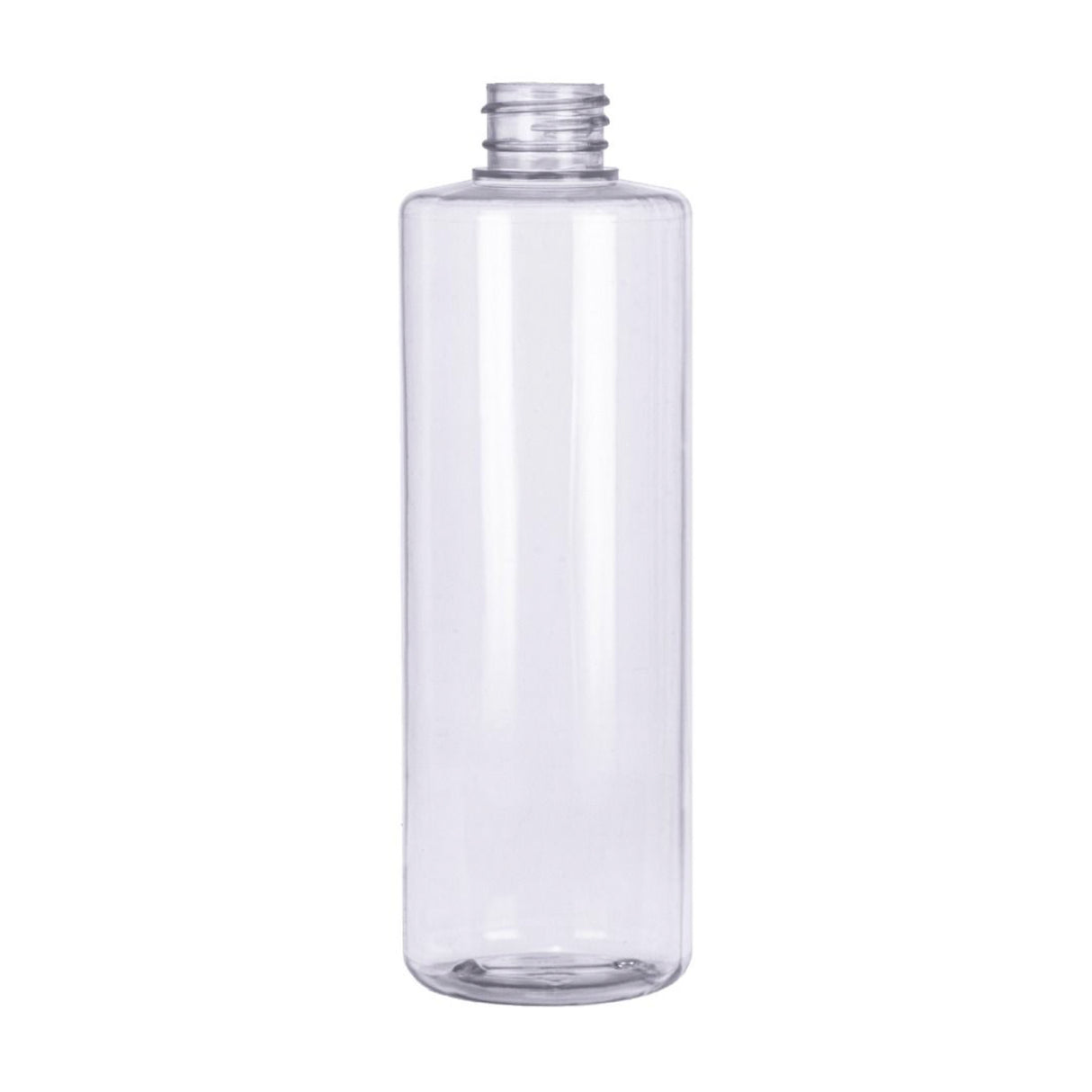 16 oz Cylinder Round PVC Bottles - Clear - Plastic Bottle | General Bottle Supply