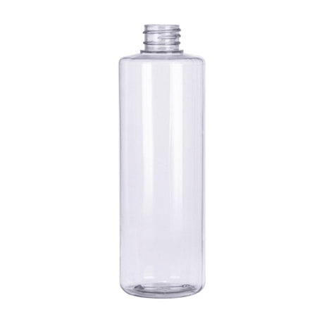 16 oz Cylinder Round PVC Bottles - Clear - Plastic Bottle | General Bottle Supply
