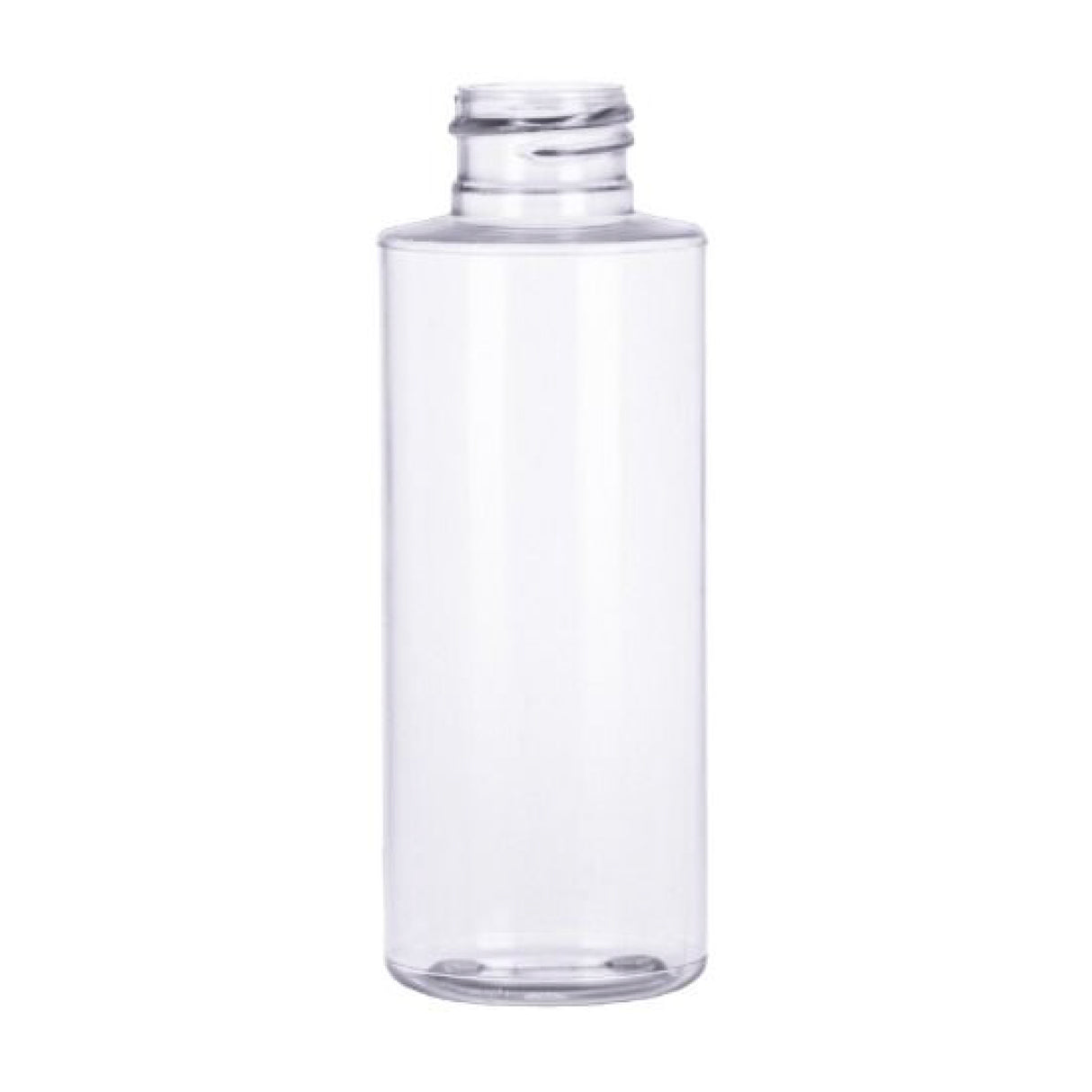 2 oz Cylinder Round PVC Bottles - Clear - Plastic Bottle | General Bottle Supply