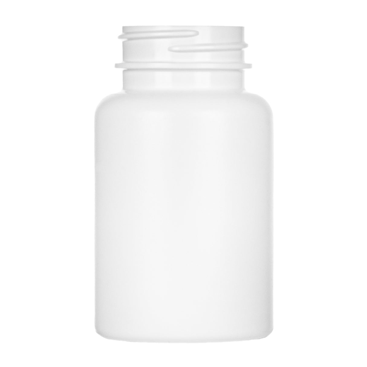 120 cc Round Packer HDPE Bottles - White - Plastic Bottle | General Bottle Supply