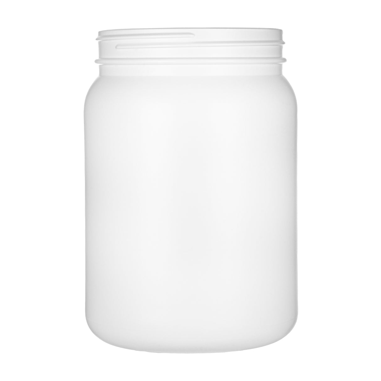 1500 cc Round Packer HDPE Bottles - White - Plastic Bottle | General Bottle Supply