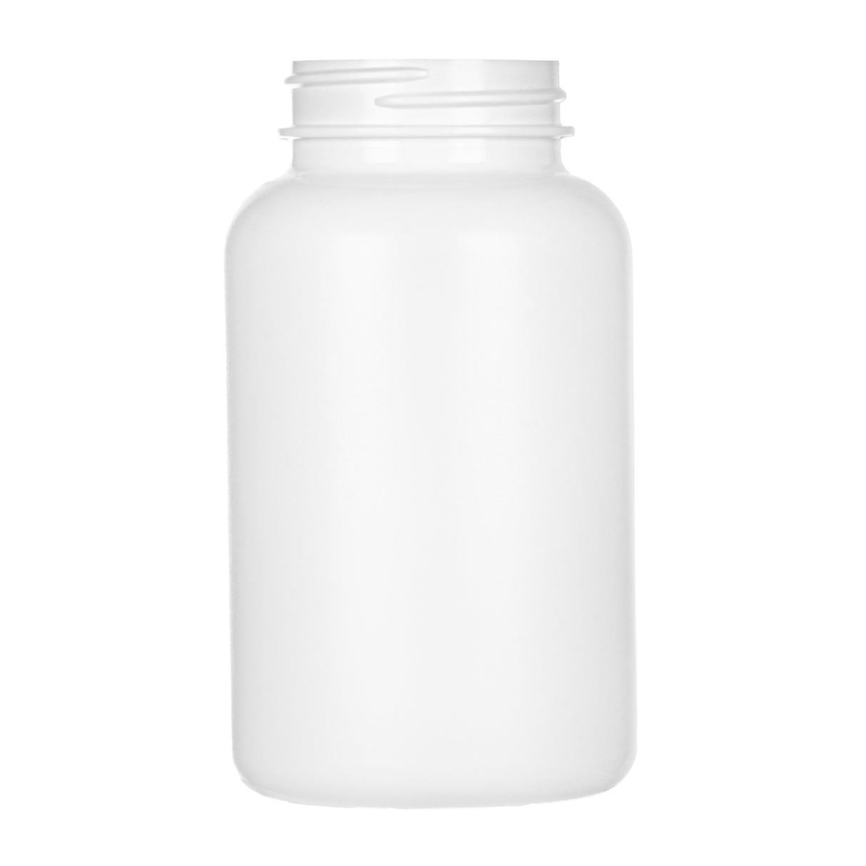 275 cc Round Packer HDPE Bottles - White - Plastic Bottle | General Bottle Supply