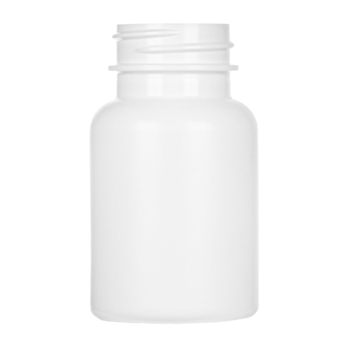 75 cc Round Packer HDPE Bottles - White - Plastic Bottle | General Bottle Supply