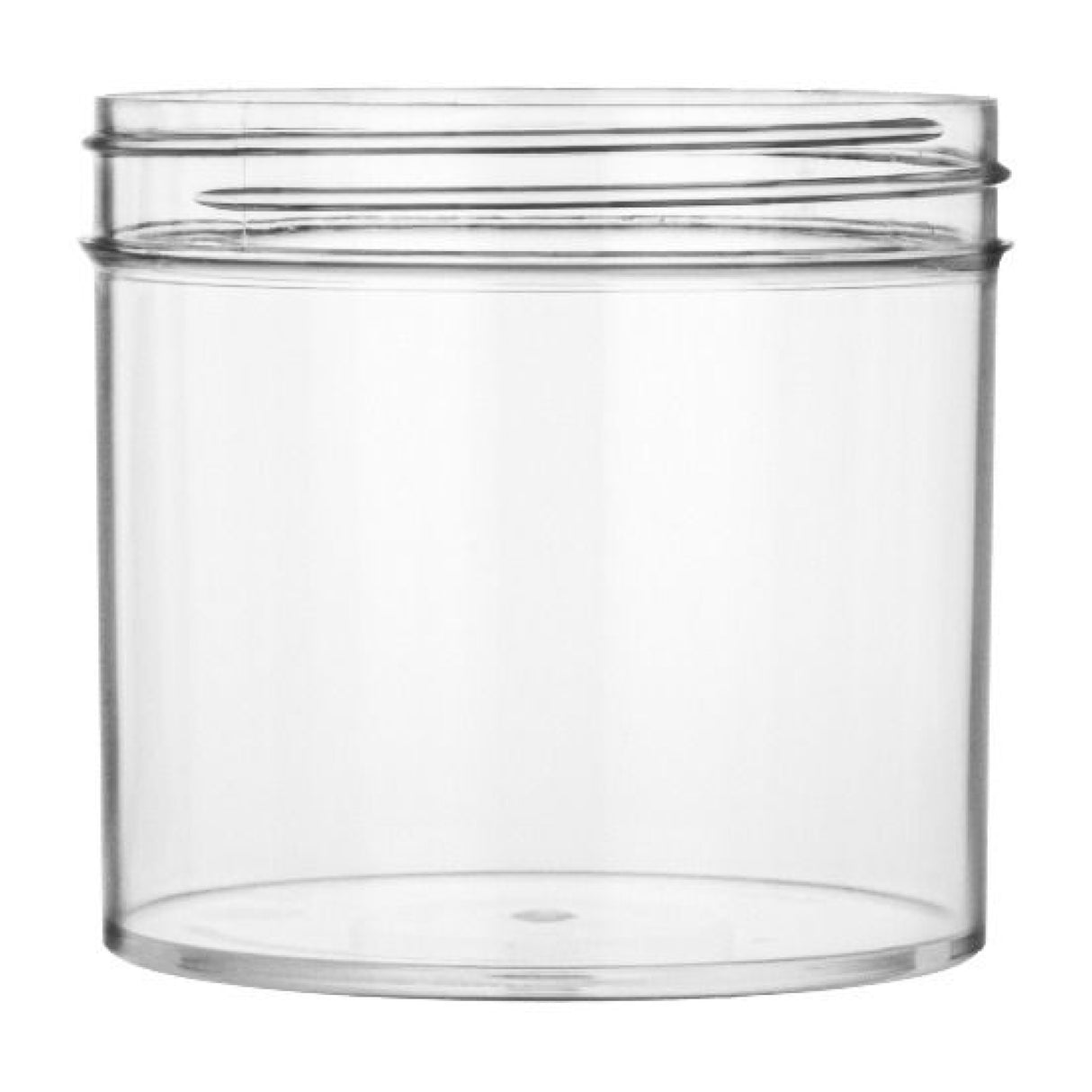 16 oz Single Wall Jar PS - Clear - Plastic Jar | General Bottle Supply