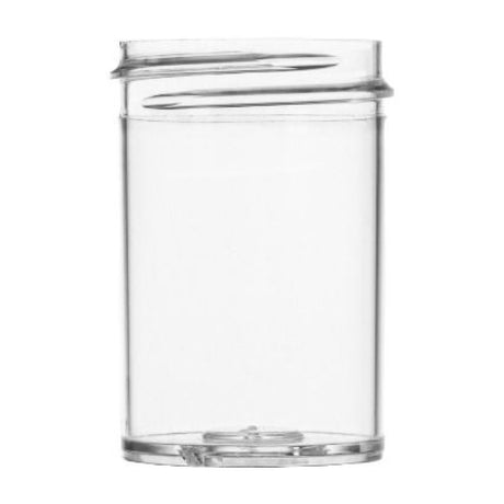 1 oz Single Wall Jar PS - Clear (38/400) - Plastic Jar | General Bottle Supply