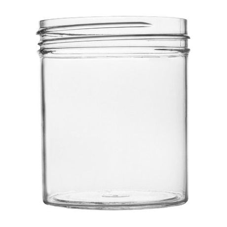 4 oz Single Wall Jar PS - Clear (58/400) - Plastic Jar | General Bottle Supply