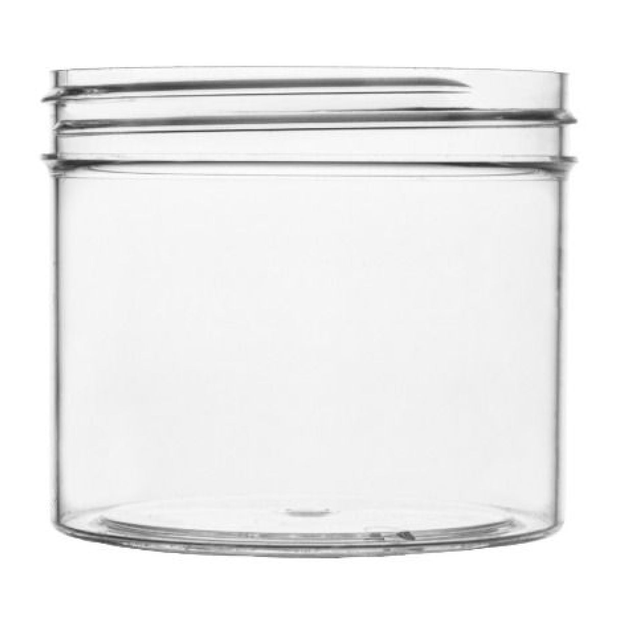 4 oz Single Wall Jar PS - Clear (70/400) - Plastic Jar | General Bottle Supply