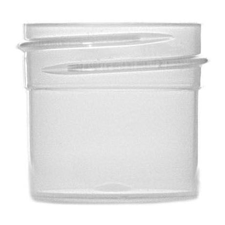0.25 oz Single Wall Polypropylene - Natural - Plastic Jar | General Bottle Supply