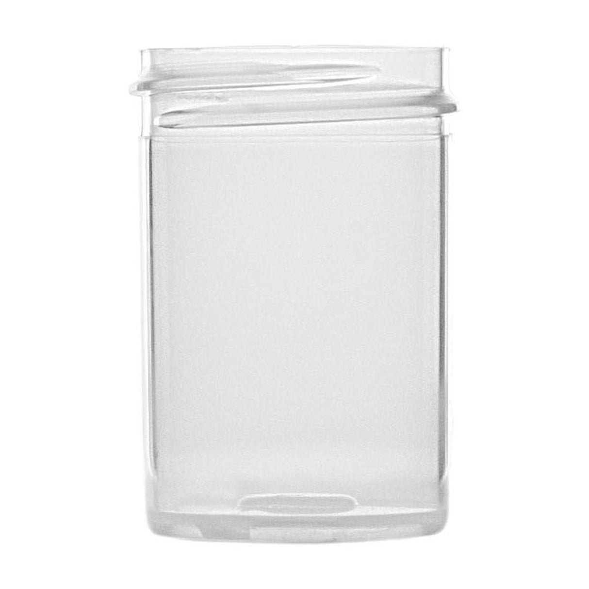 1 oz Single Wall Polypropylene - Natural (43/400) - Plastic Jar | General Bottle Supply