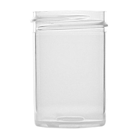 1 oz Single Wall Polypropylene - Natural (38/400) - Plastic Jar | General Bottle Supply