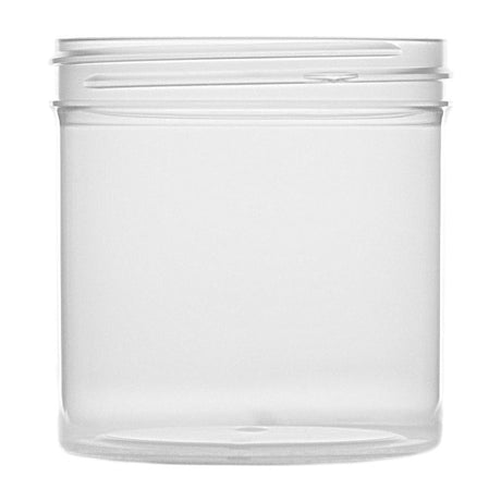 6 oz Single Wall Polypropylene - Natural - Plastic Jar | General Bottle Supply