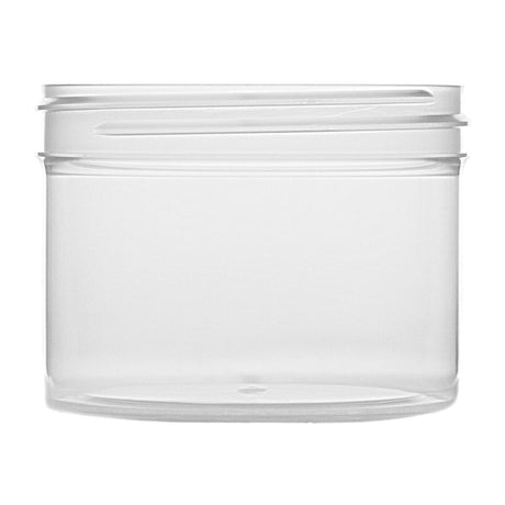 8 oz Single Wall Polypropylene - Natural (70/400) - Plastic Jar | General Bottle Supply