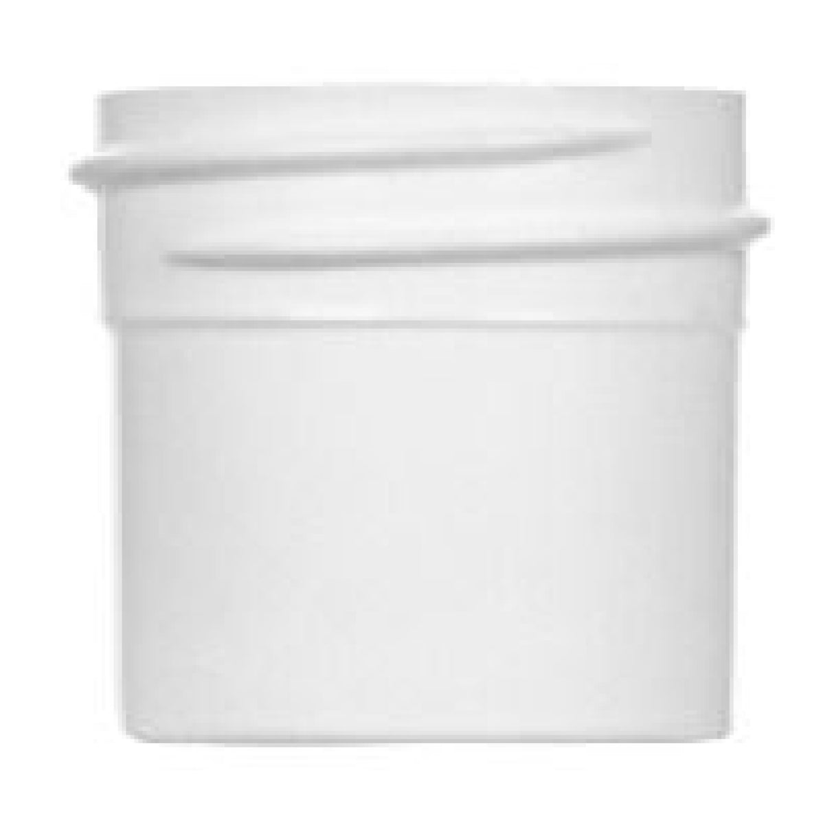0.25 oz Single Wall Polypropylene - White - Plastic Jar | General Bottle Supply