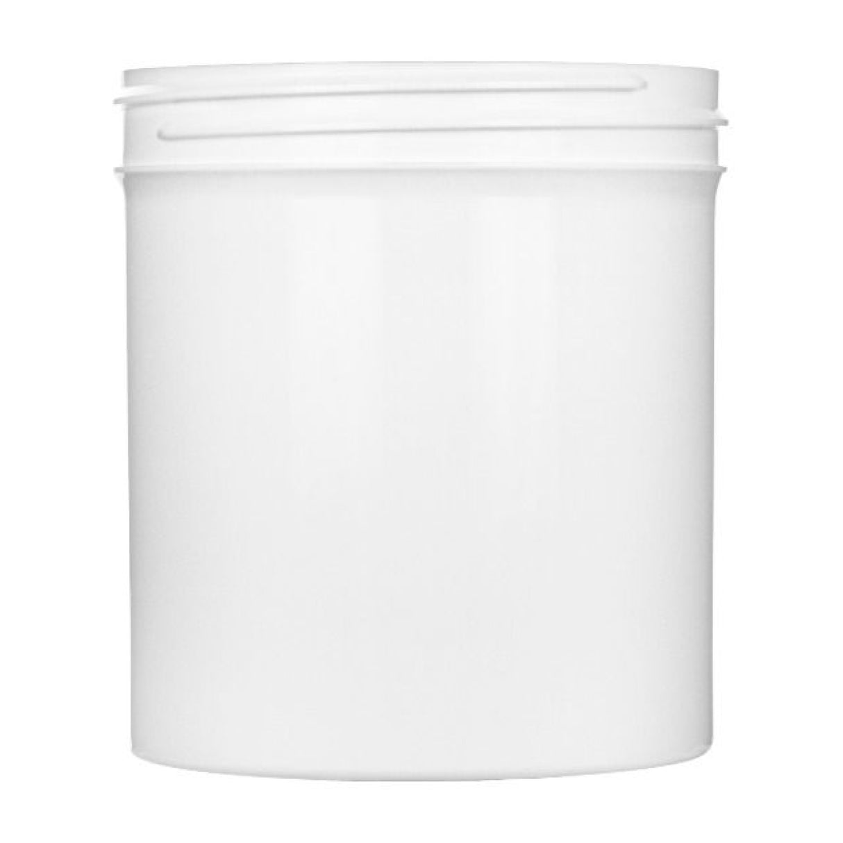 16 oz Single Wall Polypropylene - White - Plastic Jar | General Bottle Supply