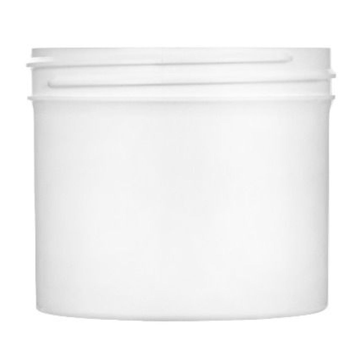 4 oz Single Wall Polypropylene - White (70/400) - Plastic Jar | General Bottle Supply