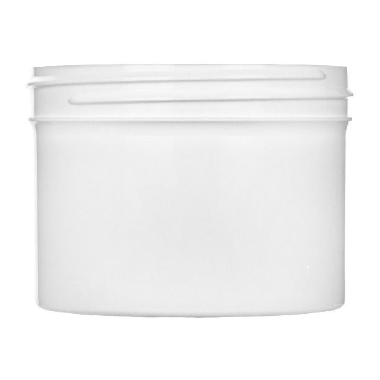 8 oz Single Wall Polypropylene - White (89/400) - Plastic Jar | General Bottle Supply