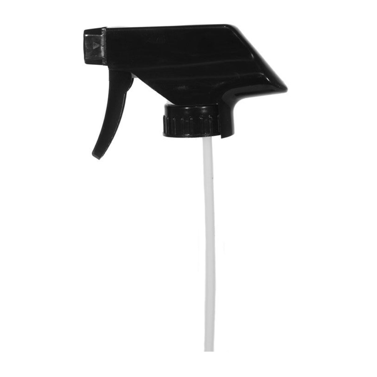 Square Head Trigger Sprayer - Black (28/400) - Dispensing Caps | General Bottle Supply